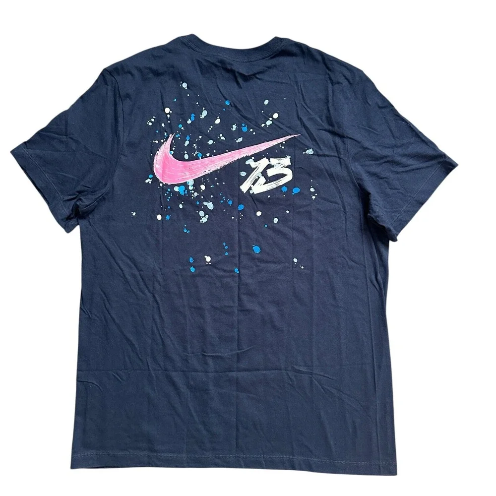 NWT Nike Alex Morgan Soccer Tee Navy Blue Men's Shirt Size‎ L